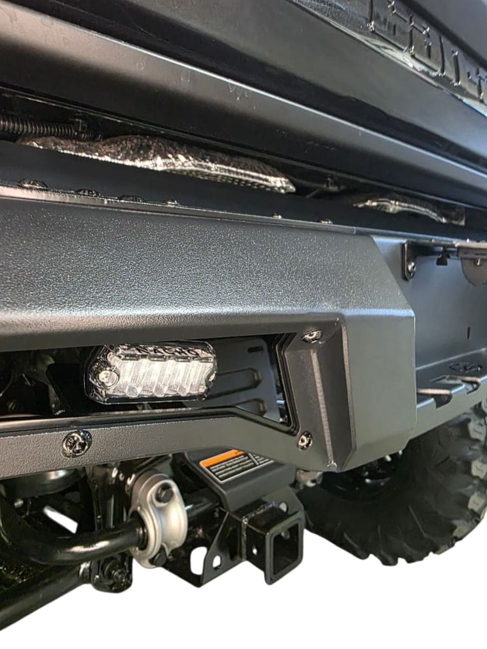 Elektric Offroad '26+ Can-Am Defender HD11 Volt Rear Bumper w/ Rear Camera Relocation Mount