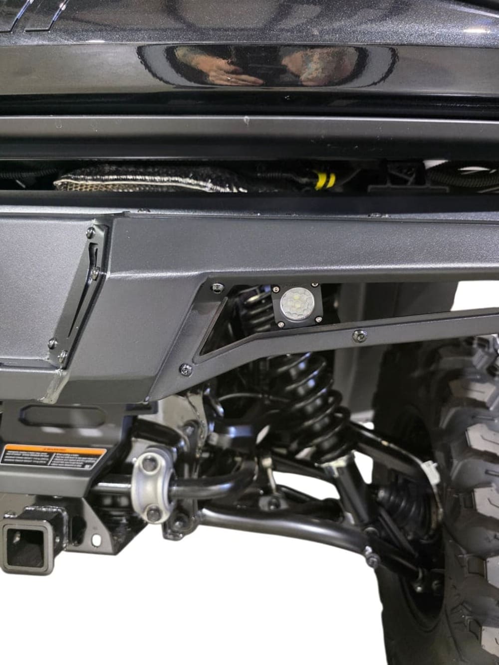 Elektric Offroad '26+ Can-Am Defender HD11 Volt Rear Bumper w/ Rear Camera Relocation Mount