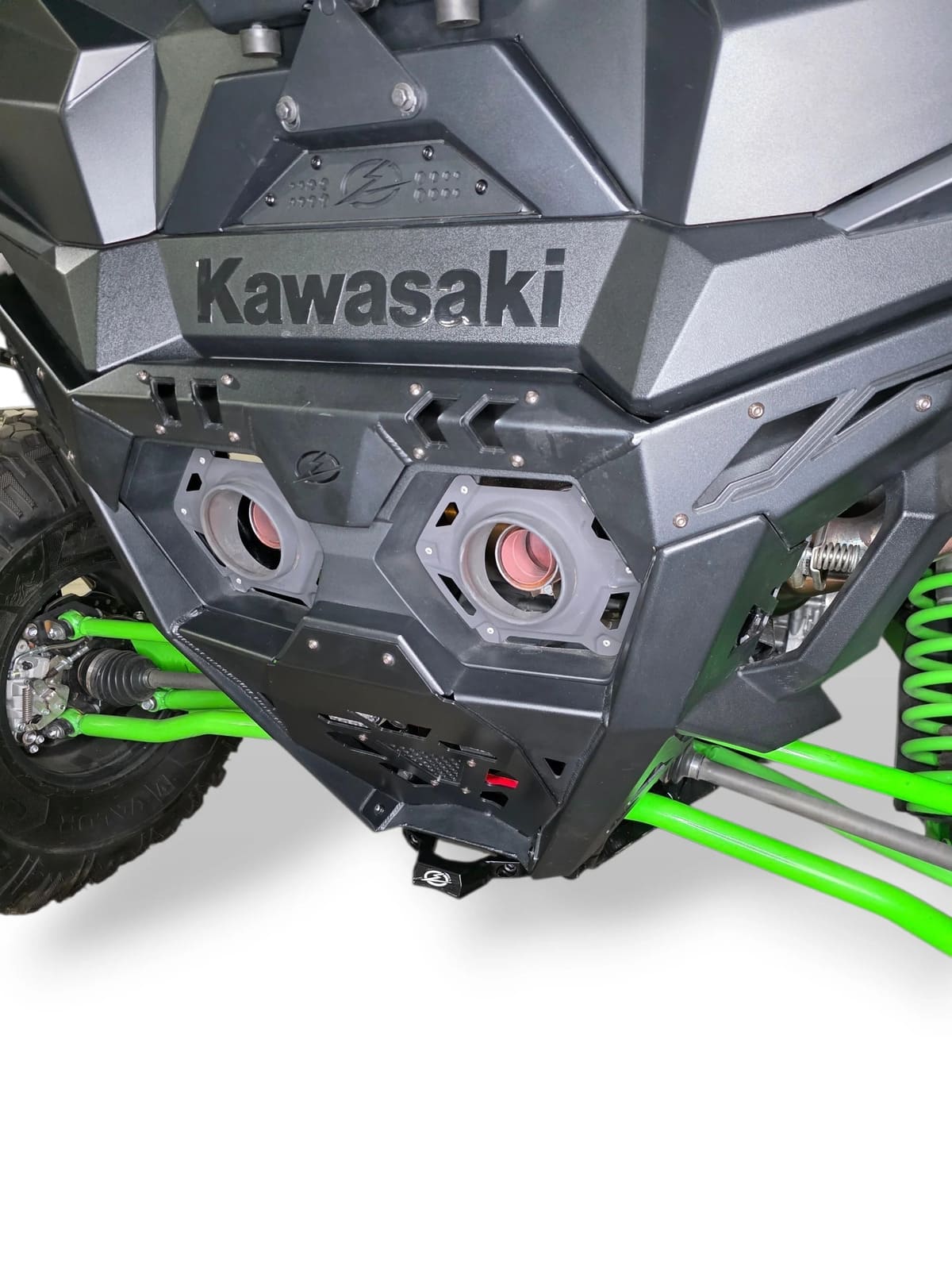 Elektric Offroad '26+ Kawasaki Teryx H2 Anodized Black Tow Point