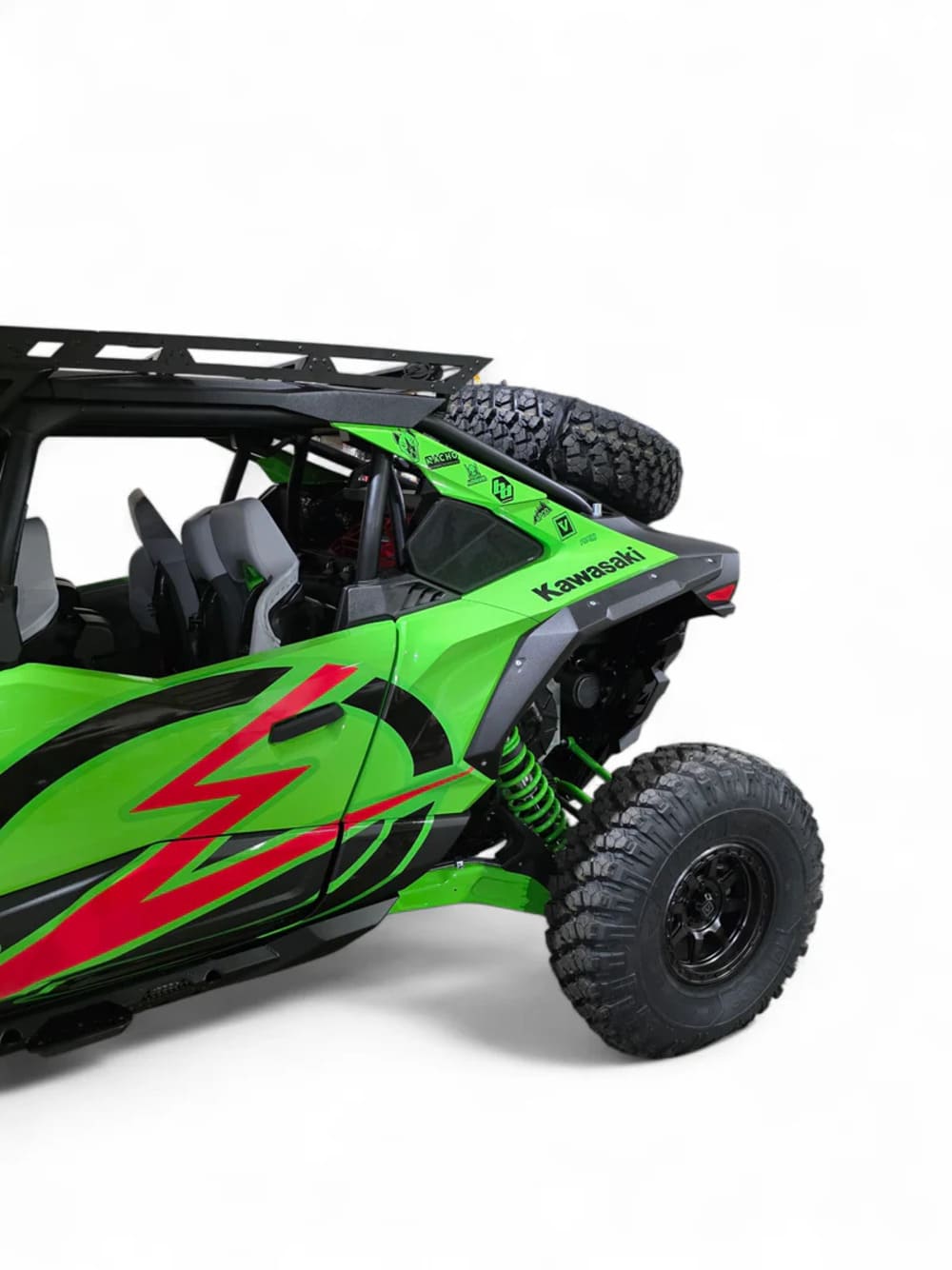 Elektric Offroad '26+ Kawasaki Teryx H2 Volt Baja Tire Rack