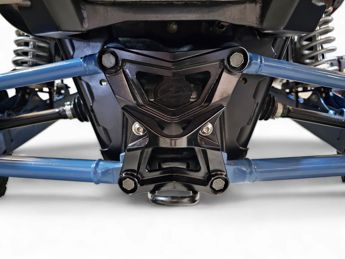 Elektric Offroad Designs '20+ Polaris RZR Pro XP Radius Rod Plate with Tow Hook Black