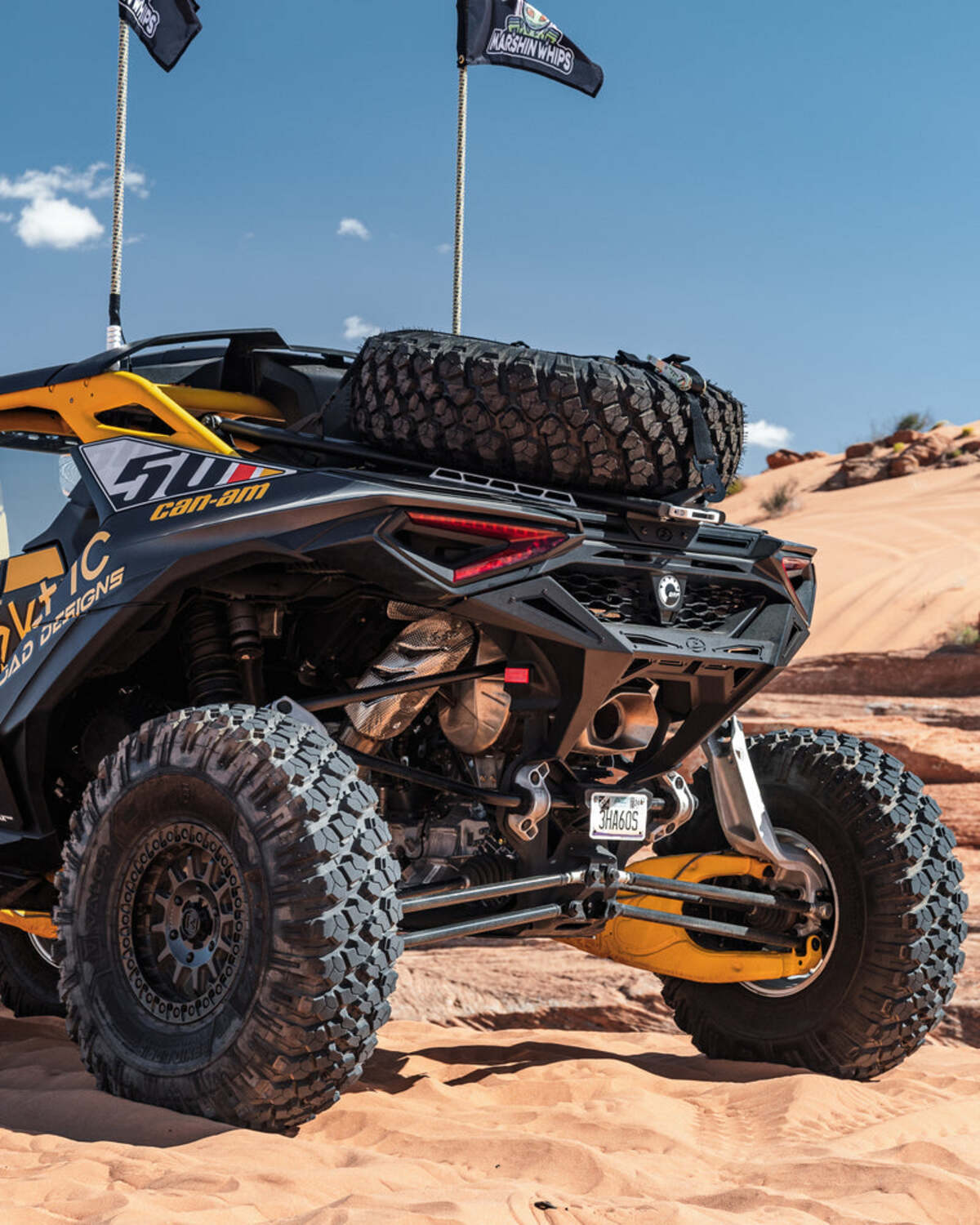 Elektric Offroad Designs '24+ Can-Am Maverick R Rear Volt Bumper - 2 Door Only