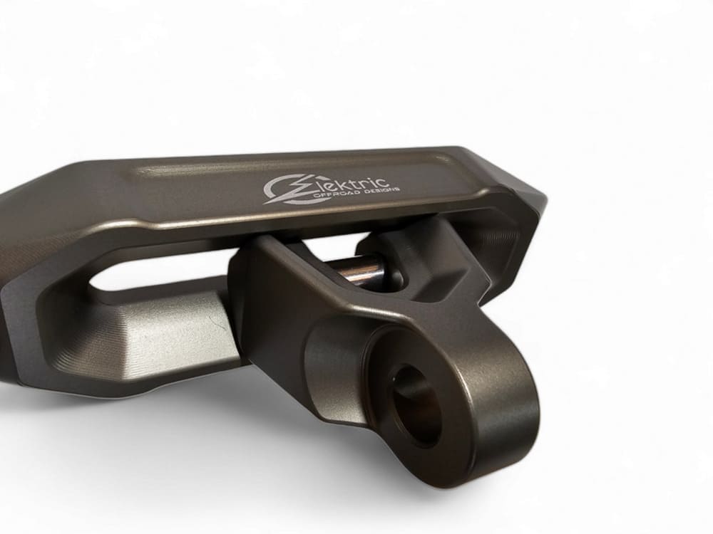 Elektric Offroad UTV Winch Fairlead & Hook - Gunmetal