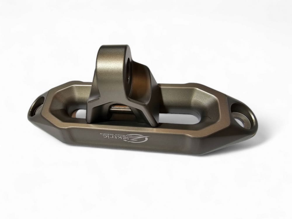 Elektric Offroad UTV Winch Fairlead & Hook - Gunmetal