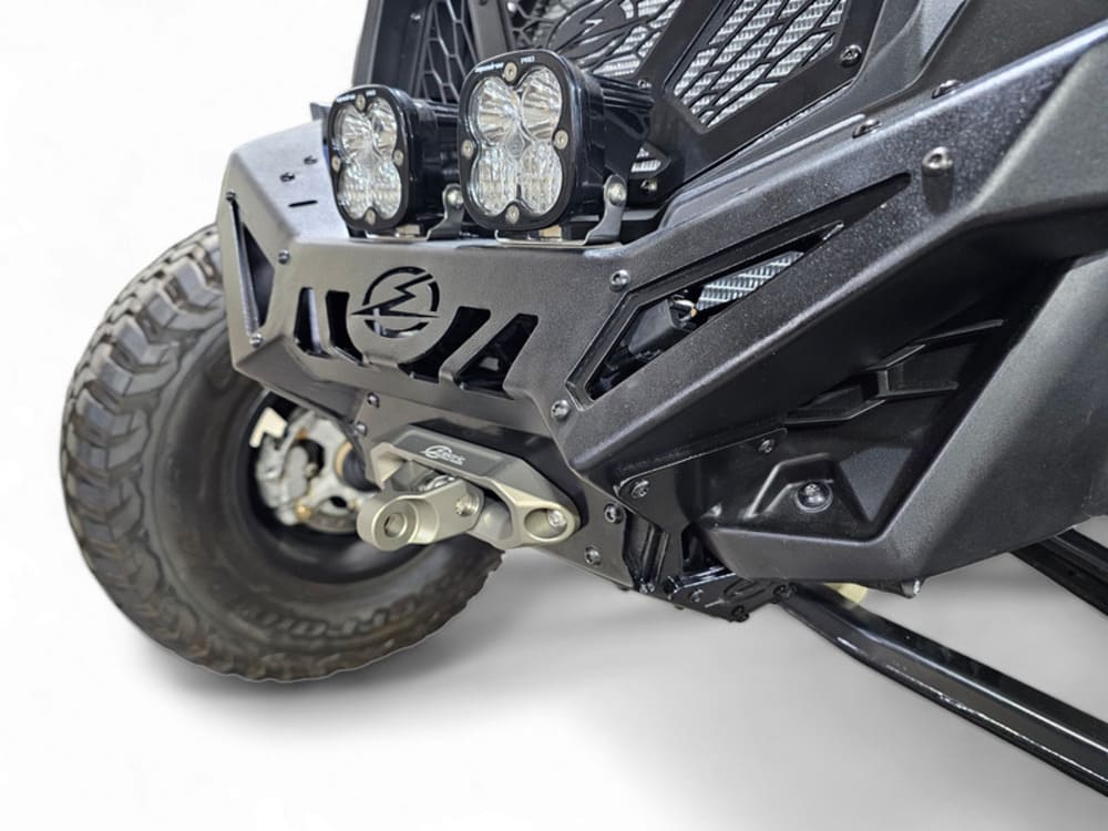 Elektric Offroad UTV Winch Fairlead & Hook - Gunmetal