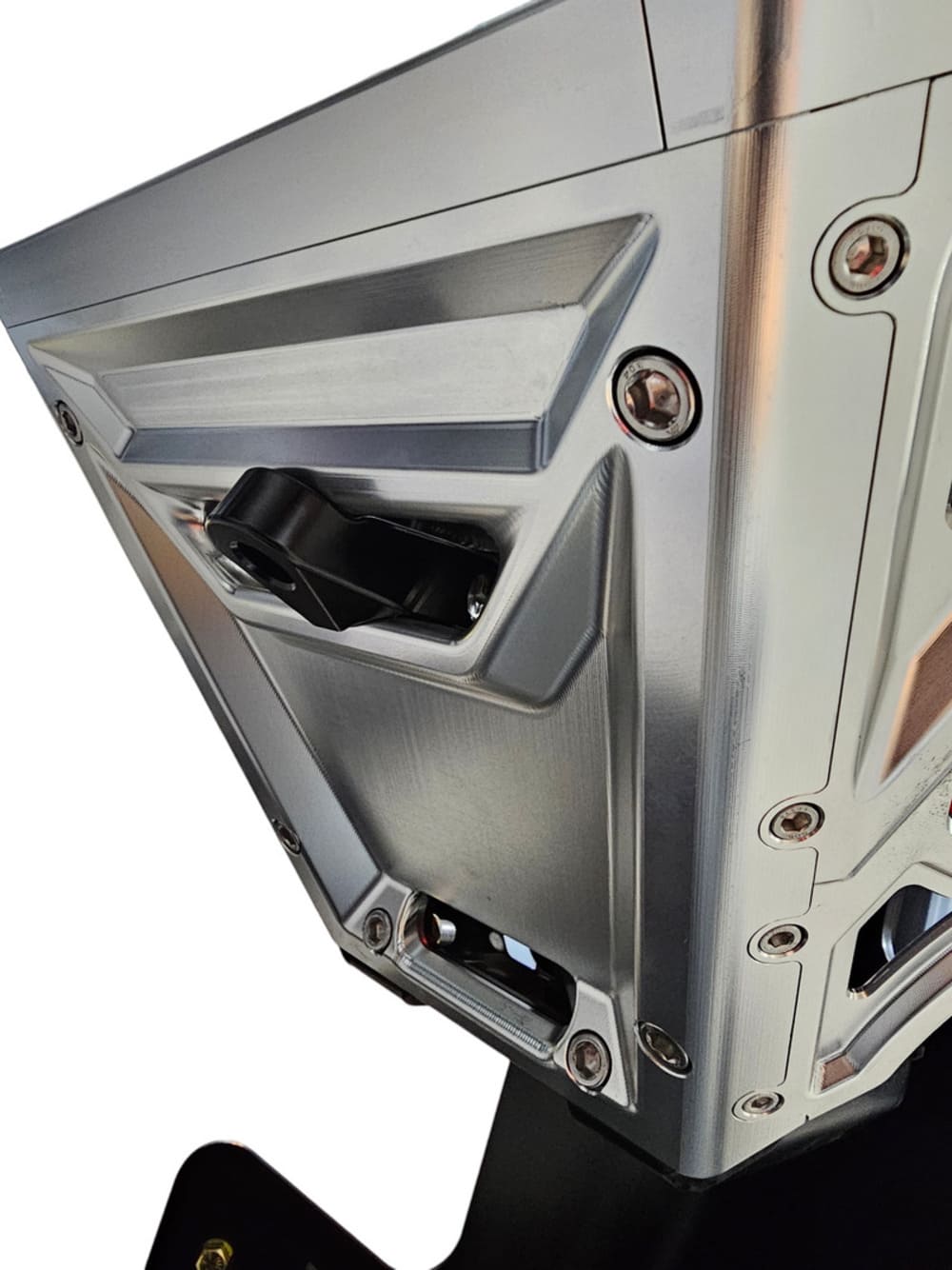 Elektric Offroad Winch Hook Billet & Amp Series Bumpers - Anodized Black