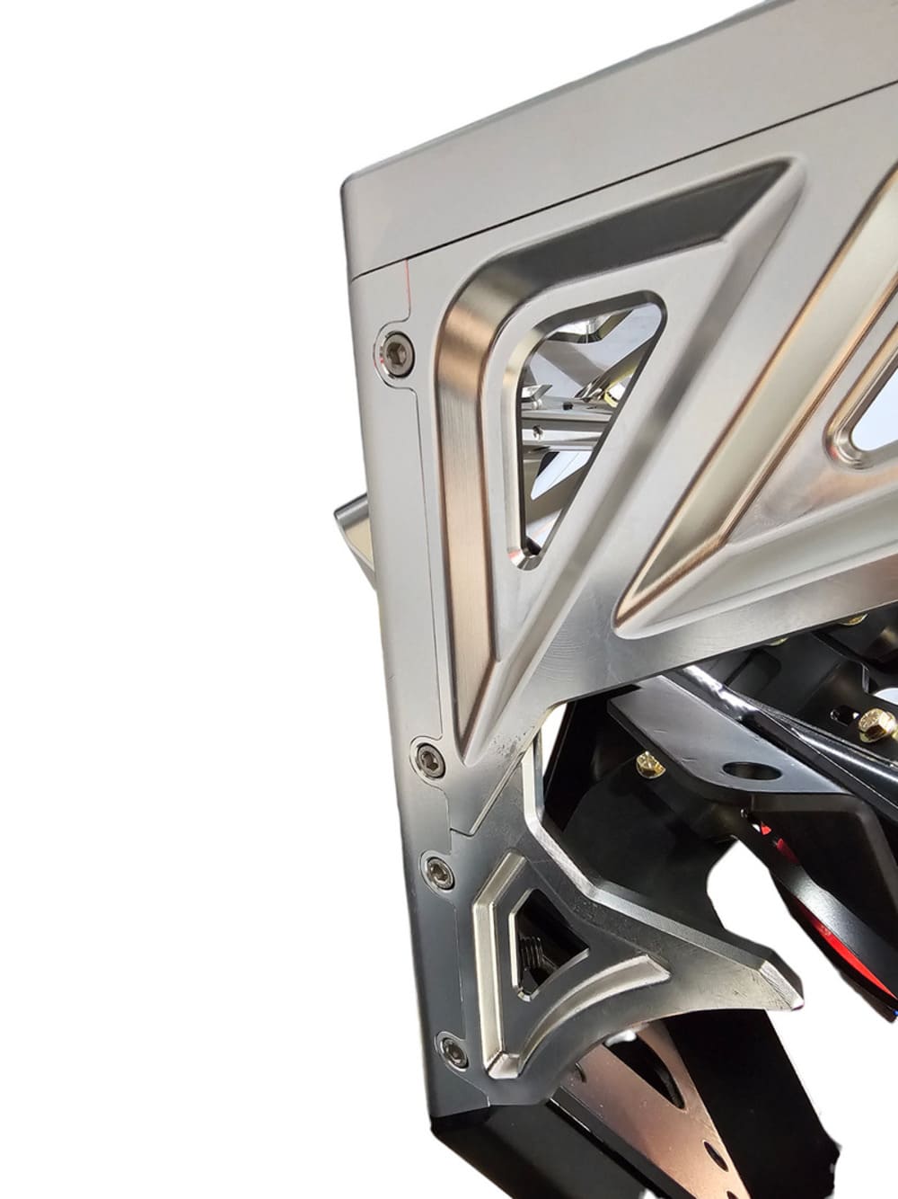 Elektric Offroad Winch Hook Billet & Amp Series Bumpers - Anodized Clear
