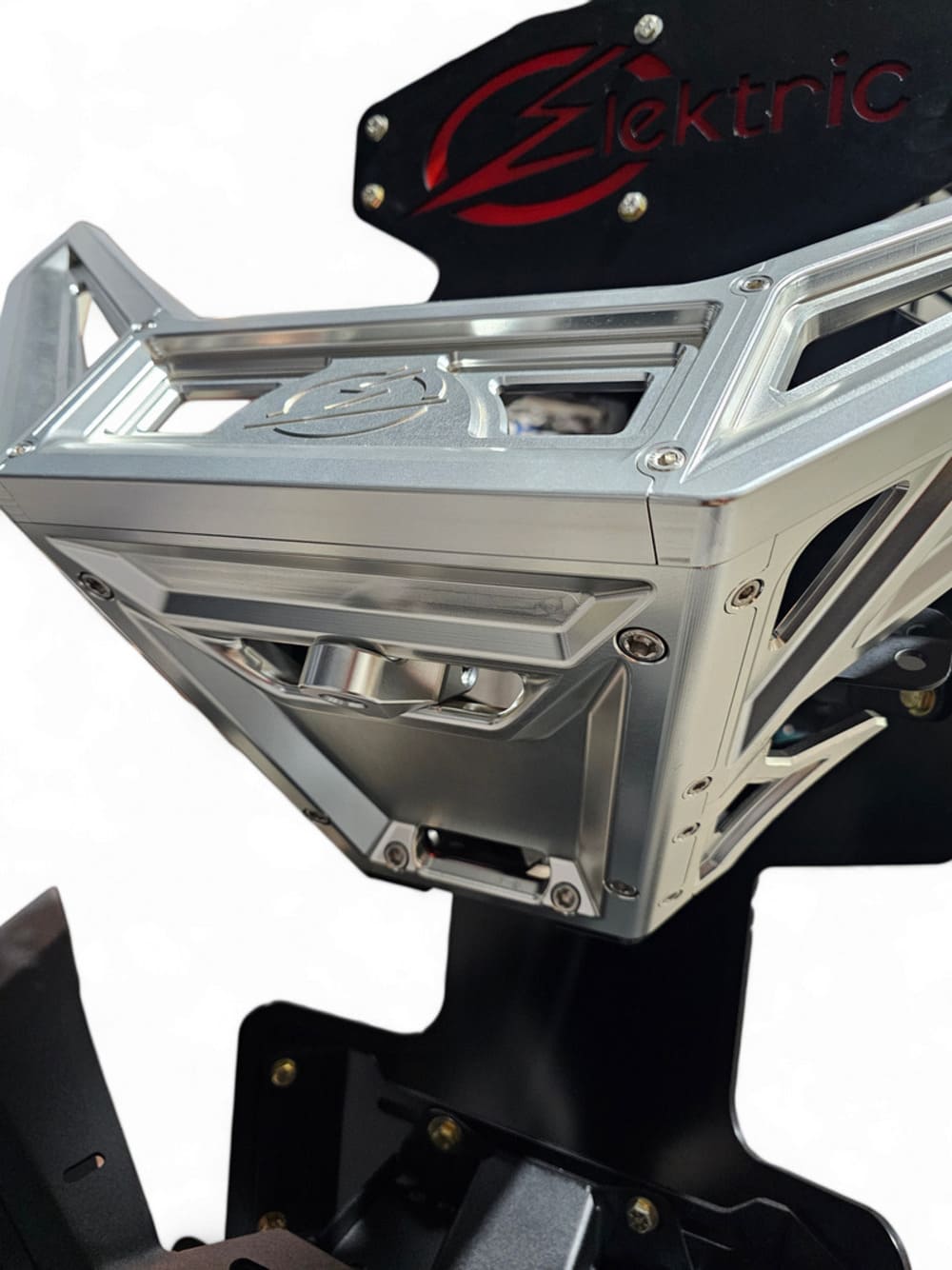 Elektric Offroad Winch Hook Billet & Amp Series Bumpers - Anodized Clear