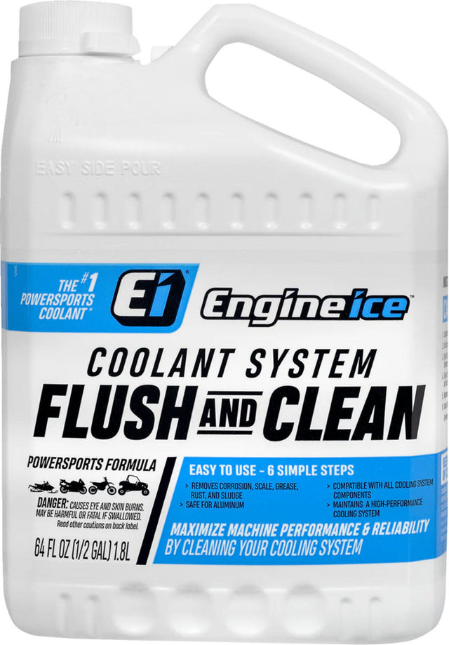 Engine Ice Coolant System Flush and Clean - 1/2 Gallon