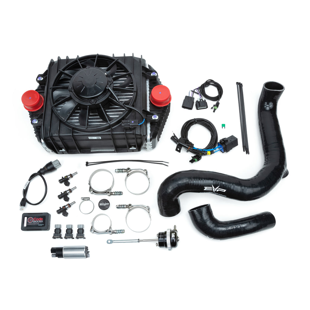 EVO '23+ Can-Am Maverick X3 Turbo 135 HP MG1 ECU Unlock Code Shooter Power Pack w/ Intercooler