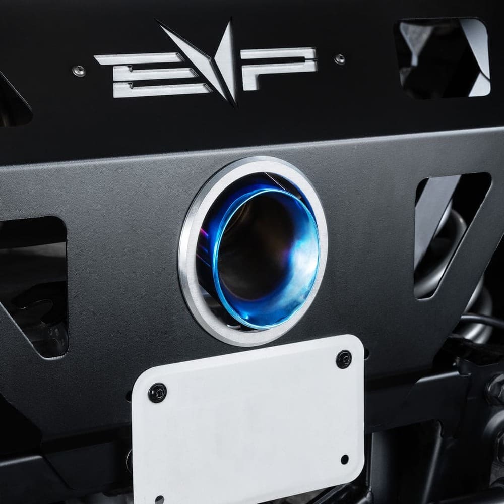EVO '24+ Polaris Ranger XD 1500 Center Exit Muffler With Rear Fascia
