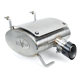 EVO '24+ Polaris Ranger XD 1500 Center Exit Muffler With Rear Fascia