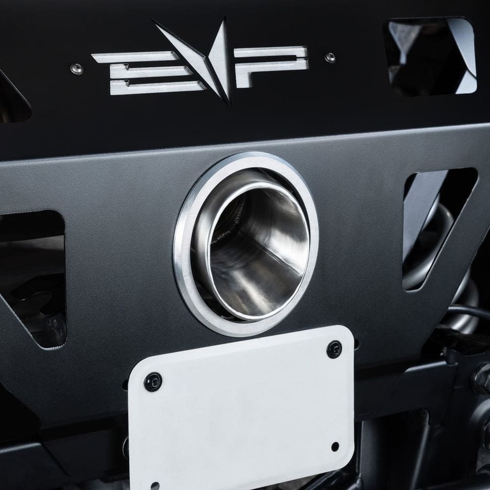 EVO '24+ Polaris Ranger XD 1500 Center Exit Muffler With Rear Fascia
