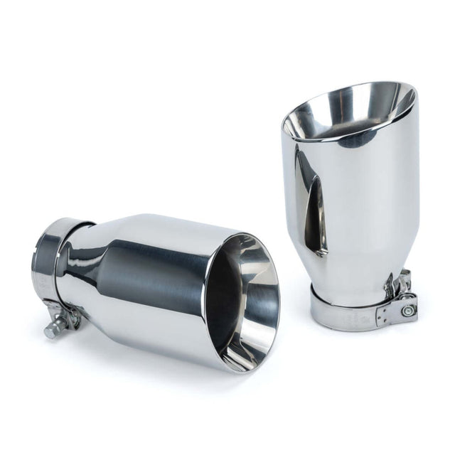 EVO Can-Am Maverick R Dynamic Twin Exit & Captain's Choice Mufflers Replacement Tips Racing
