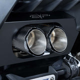 EVO Can-Am Maverick R Dynamic Twin Exit & Captain's Choice Mufflers Replacement Tips Racing