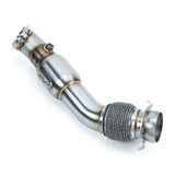 EVO Can-Am Maverick R Racing 3 Inch Down Pipe w/ Bullet Muffler