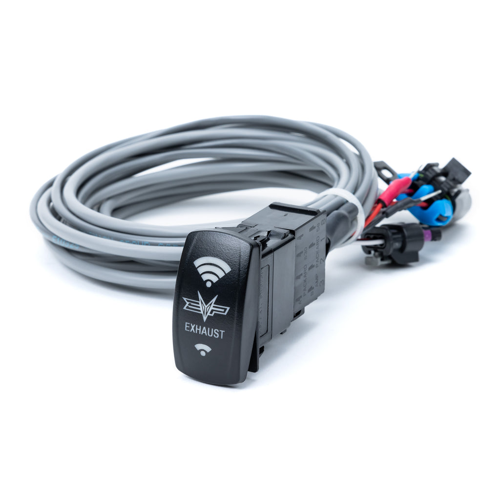 EVO Can-Am Maverick R Racing Shocker Electric Side-Dump Down Pipe w/ Bullet Muffler