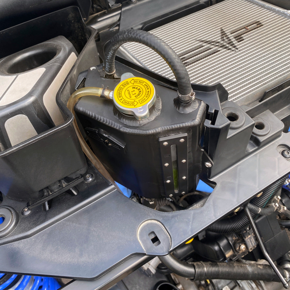 EVO Can-Am Maverick X3 High-Volume Aluminum Coolant Reservoir Tank