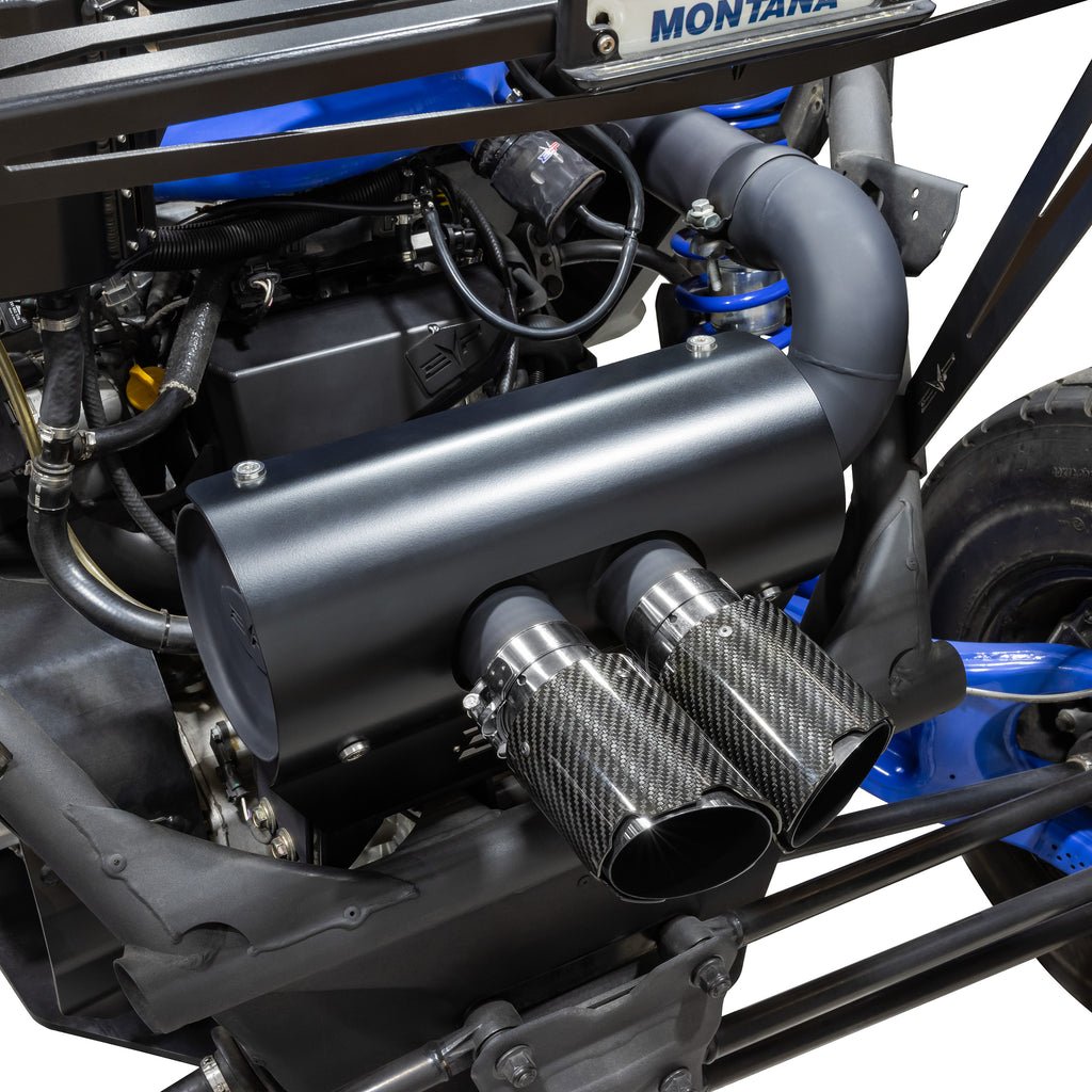 EVO Can-Am Maverick X3 Magnus 3 Inch Twin Rear Exit Full Exhaust Syste