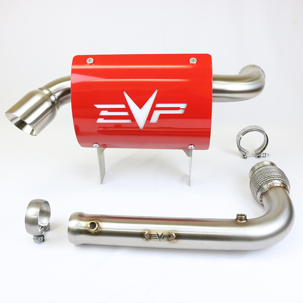 EVO Can-Am Maverick X3 Magnus 3" Turbo Full Back Exhaust System
