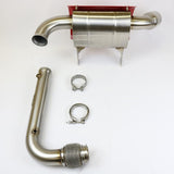 EVO Can-Am Maverick X3 Magnus 3" Turbo Full Back Exhaust System