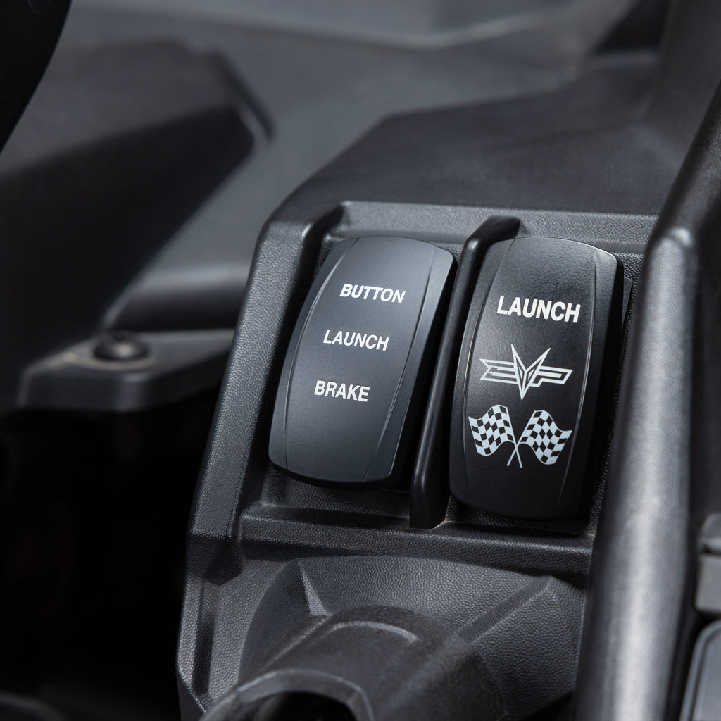 EVO Can-Am Maverick X3 Steering Wheel Launch Button for EVP Launch Control
