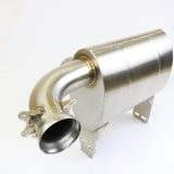 EVO Can-Am Maverick X3 Turbo Magnum Slip On Rear Exit Exhaust w/ Race Bypass Option