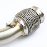 EVO Can-Am Maverick X3 Turbo Magnum Slip On Rear Exit Exhaust w/ Race Bypass Option