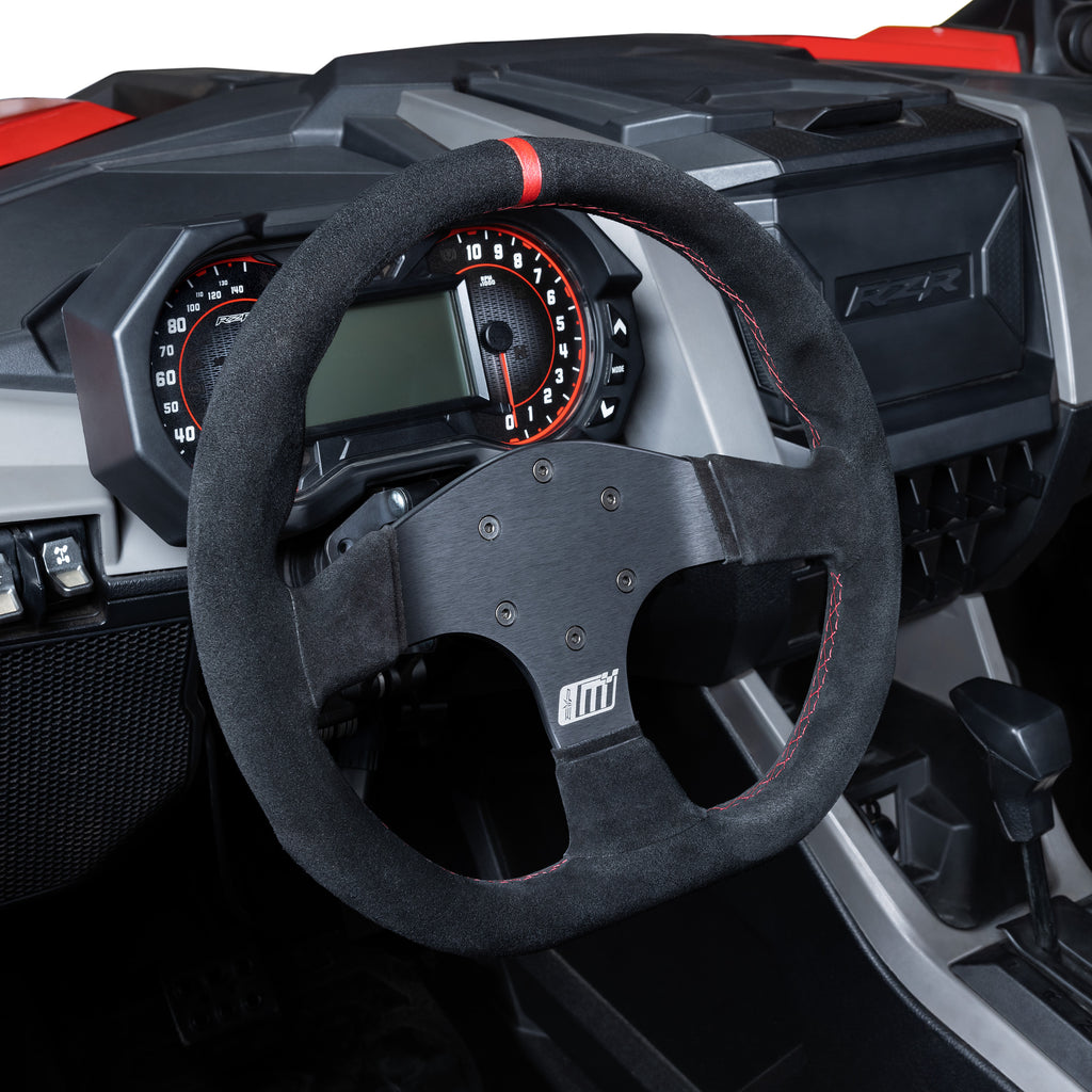 EVO Polaris RZR/General & Ranger Mode Steering Wheel & Quick-Release Hub Adapter