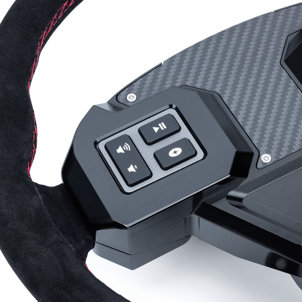 EVO Polaris RZR Mode Multifunction Steering Wheel & Quick-Release Hub Adapter Kit