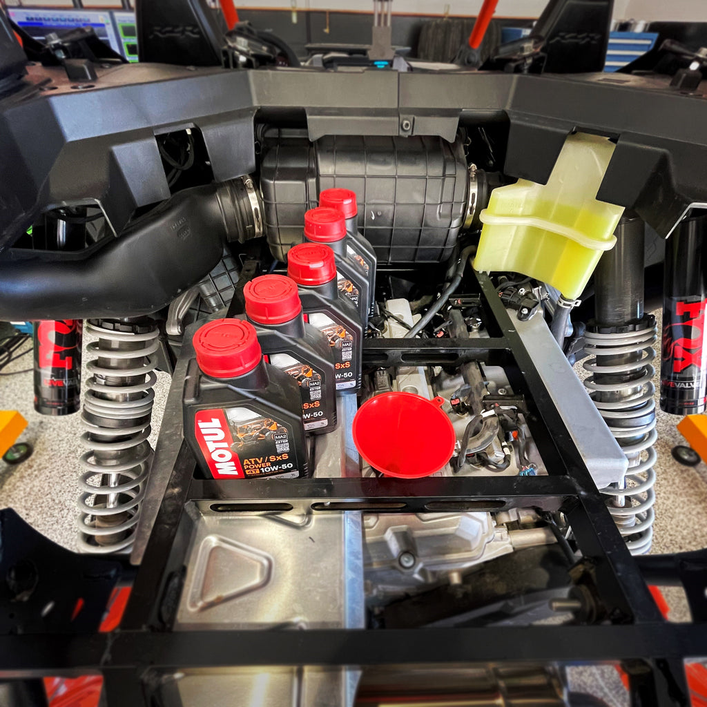 EVO Polaris RZR Pro R Motul Oil Change Kits
