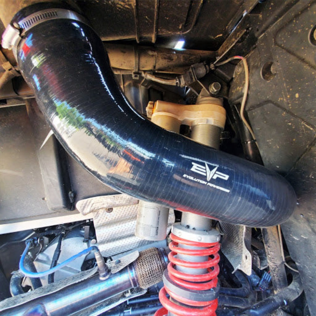 EVO Polaris RZR Pro XP & Turbo R V-Flow Silicone Intake Tube - Bed to Airbox