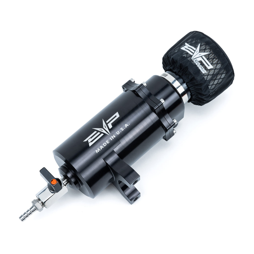 EVO Polaris RZR Turbo R, Pro XP & XP Turbo/S Air/Oil Separator Catch Can Kit
