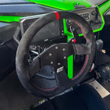 Evolution Can-Am Maverick R MOde Race Steering Wheel With PTT or Launch Control Buttons