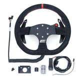 Evolution Can-Am Maverick R MOde Race Steering Wheel With PTT or Launch Control Buttons