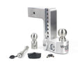 Weigh Safe 8in Drop Hitch w/Built-in Scale & 3in Shank (10K/21K GTWR) w/WS05 - Aluminum - WS8-3-KA