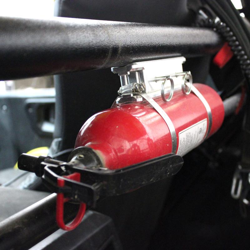 Factory UTV Billet Fire Extinguisher Mount