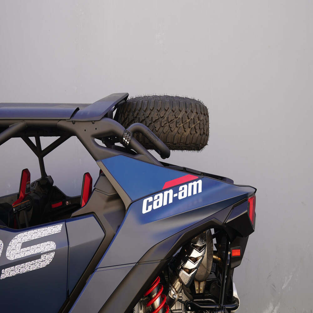 Factory UTV Can-Am Maverick R Max Dual Clamp Spare Tire Mount