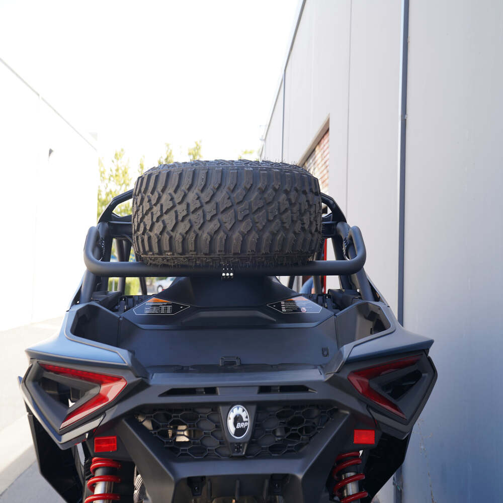 Factory UTV Can-Am Maverick R Max Dual Clamp Spare Tire Mount