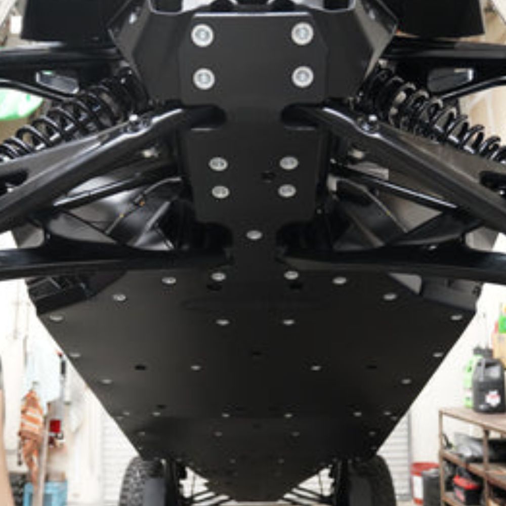Factory UTV Can-Am Maverick R Max Standalone Front Differential Skid Plate