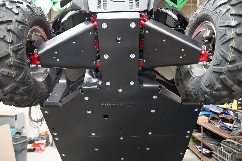 Factory UTV Kawasaki Ridge UHMW Skid Plate