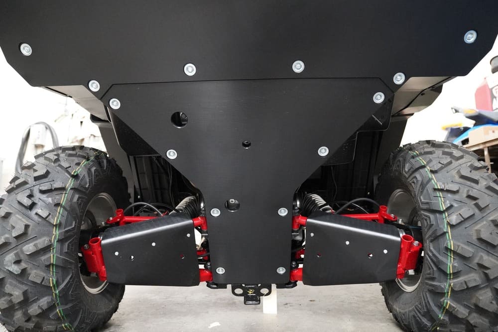 Factory UTV Kawasaki Ridge UHMW Skid Plate