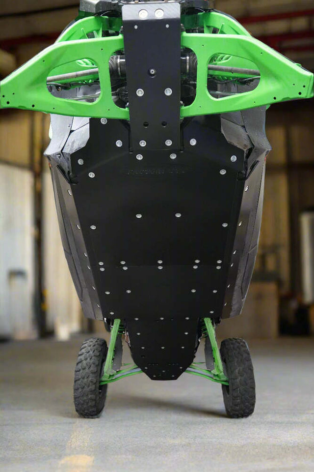 Factory UTV Kawasaki Teryx H2 UHMW Skid Plate & Rock Sliders