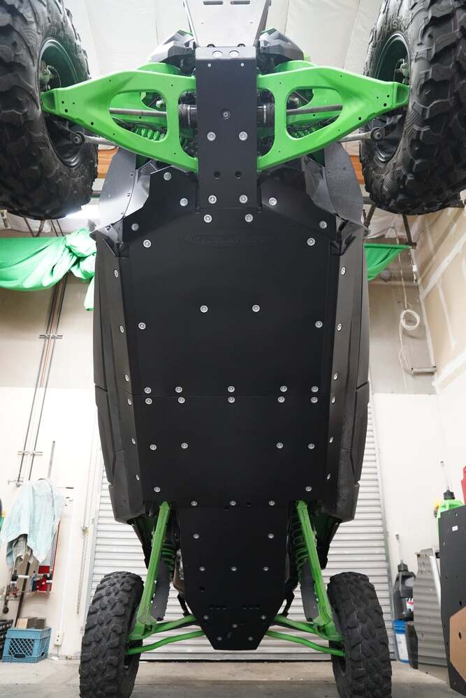 Factory UTV Kawasaki Teryx H2 UHMW Skid Plate & Rock Sliders