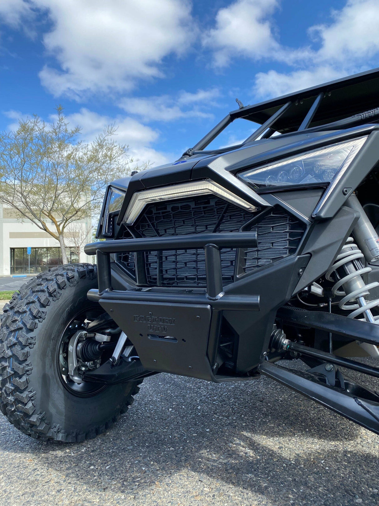 Factory UTV Polaris RZR Pro R/Turbo R Winch Bumper V2