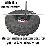 Factory UTV Polaris RZR Pro XP Above The Roof Spare Tire Mount