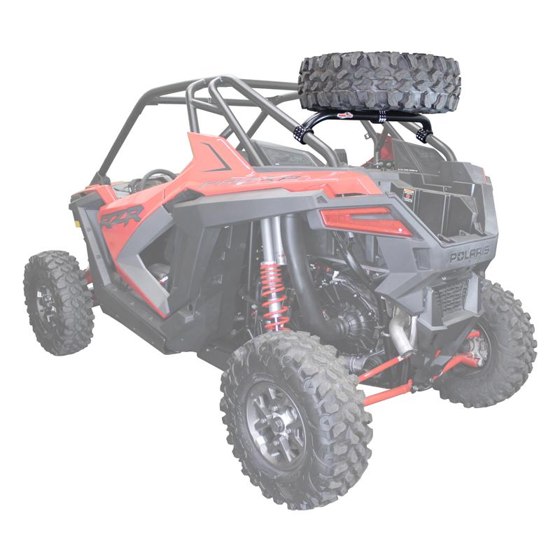 Factory UTV Polaris RZR Pro XP Dual Clamp Spare Tire Mount