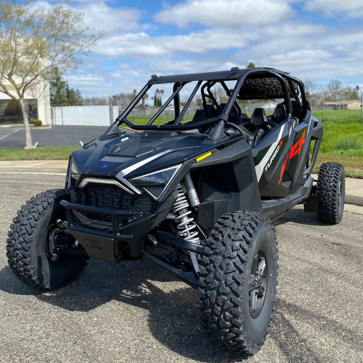 Factory UTV Polaris RZR Turbo R / Turbo R 4 Front Intrusion Bar