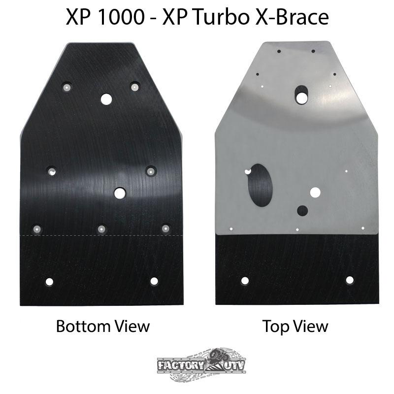 Factory UTV Polaris RZR XP 900 UHMW Skid Plate