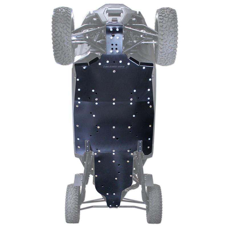 Factory UTV Polaris RZR XP 900 UHMW Skid Plate